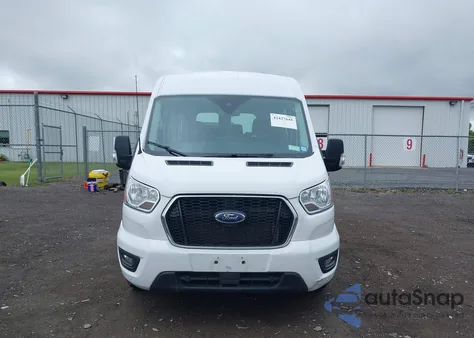 2022 Ford Transit-350 Passenger Van Xlt z USA, uszkodzony, nr VIN 1FBAX2C86NKA79221